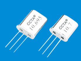 Monolithic crystal filter HC-49U/HC-49T