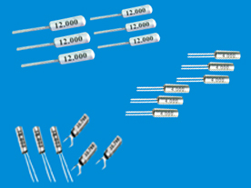 JU-2x6, 3x8 cylindrical crystal quartz crystal resonator